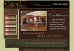 Cabinet Crafters dot net home page photo