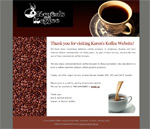 Karen's Koffee Website